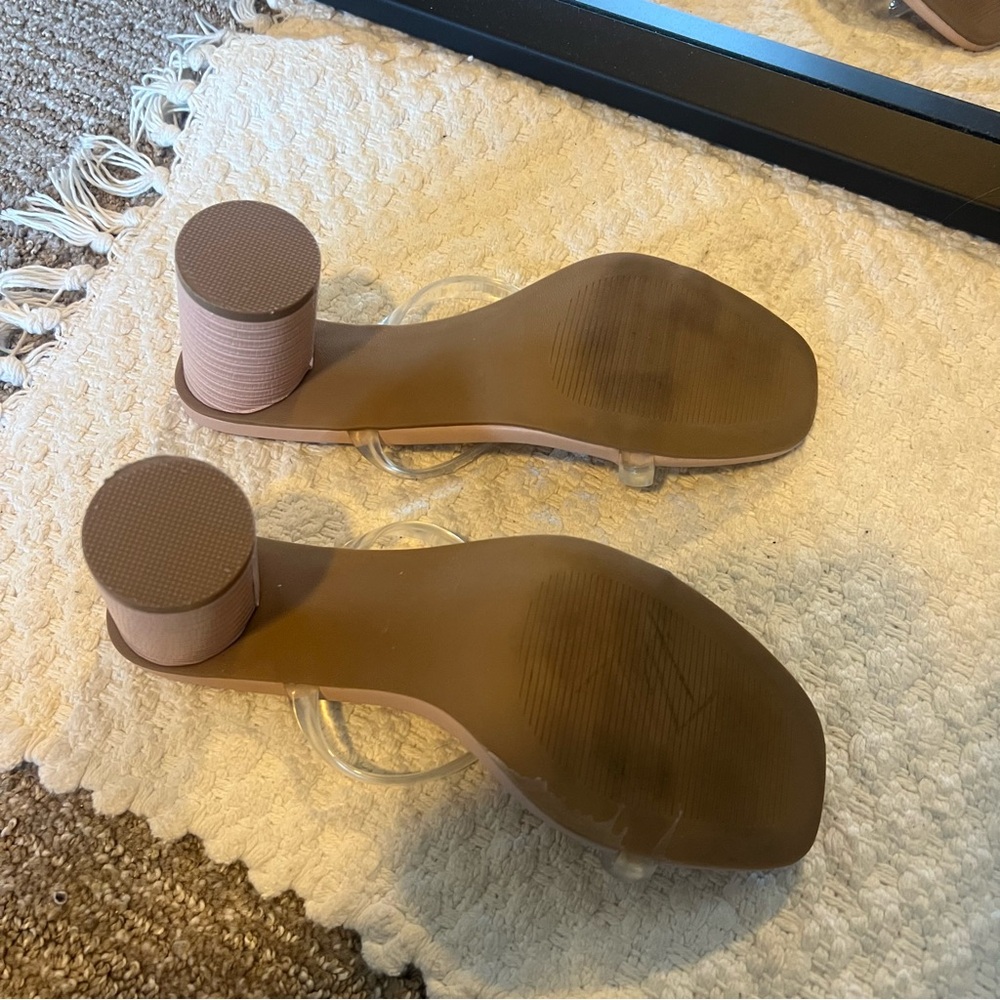 Dolce Vita Clear Strap Heels - Picture 5 of 5